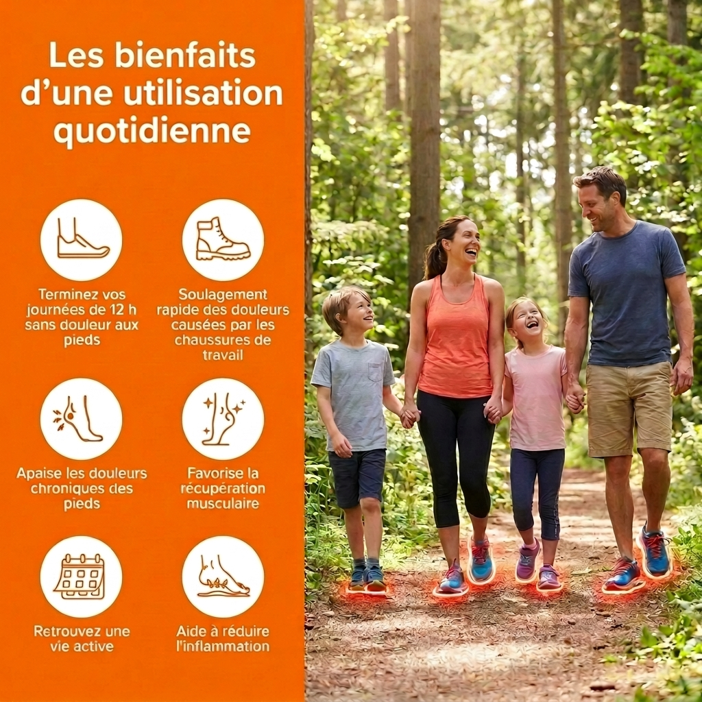 Semelles Bien-être Support Voûte Plantaire