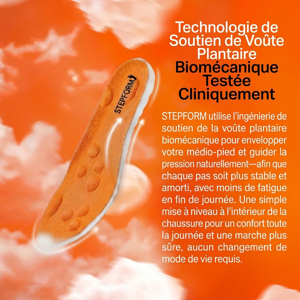 Semelles Bien-être Support Voûte Plantaire