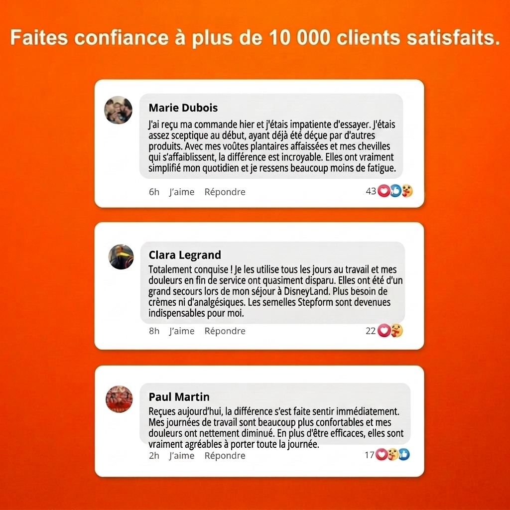 Semelles Bien-être Support Voûte Plantaire